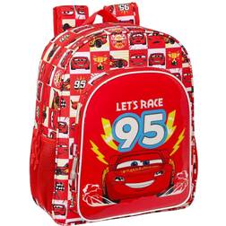Cars School Backpack - Red