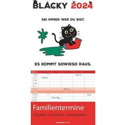 Alpha Blacky 2024 Familienplaner Familien-Timer