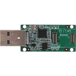 Allnet Radxa RockPi_EMMC2USB3.0 Extern minneskortläsare USB 3.2 Gen 1 USB 3.0 Grön