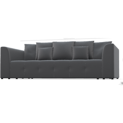 Sweef Grizzly Soffa 250cm 3-sits