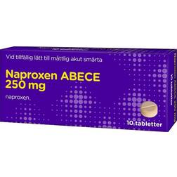 Naproxen ABECE 250mg 10 st Tablett