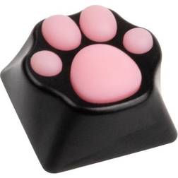 ZOMOPLUS Cat's Paw Aluminium Keycap Black/Pink