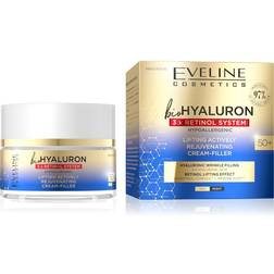 Eveline Cosmetics Bio Hyaluron 3x Retinol System Lyftande kräm 50ml