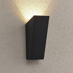 Lucande Maniela LED-utomhusvägglampa, uplight Väggarmatur