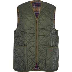 Barbour Quilted Waistcoat/Zip-In Liner - Olive/Classic