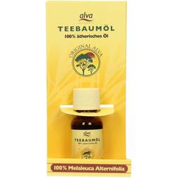 Alva Naturkosmetik® Teebaumöl 20 100% - Ätherisches Öl Alternifolia