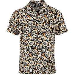 Dickies Roseburg Short Sleeve Shirt - Orange Floral