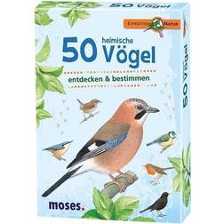 Moses Kartenset "50 heimische Vögel"
