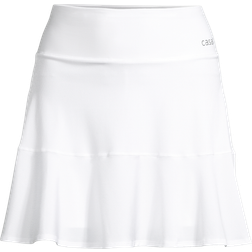Casall Court Rib Shiny Skirt - White