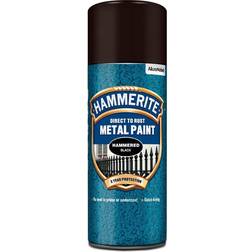 Hammerite Direct to Rust Hammered Rostskyddsfärg Black 0.4L