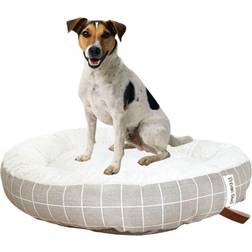 Pet Brands Donut Dog Bed, Warm Plush Circular Cats Dogs 63cm Diameter