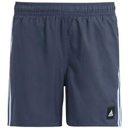 adidas Kid's 3-Stripes Swim Shorts - Shadow Navy/Dawn Blue (HA9406)