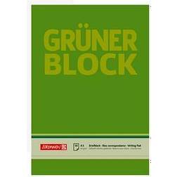 Brunnen Briefblöcke "Grüner Block" DIN A5