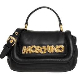 Moschino handbags women 3212a742680021555 black small leather straps
