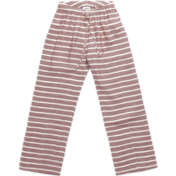 Casall Soulland Womens Cilra Pants - White/Red Stripes