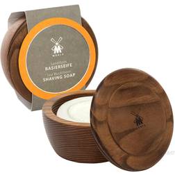 Mühle Sea Buckthorn Wooden Bowl with Shaving Soap