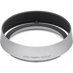 Leica Q3 LENS HOOD ROUND SILVER ANODIZED Motljusskydd