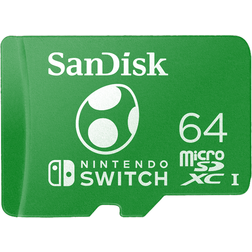SanDisk Nintendo Switch microSD-card 64GB Yosi edition Beställningsvara, 5-6 vardagar leveranstid