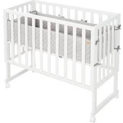 Roba & Bassinet 3in1 White Barrier Style grey