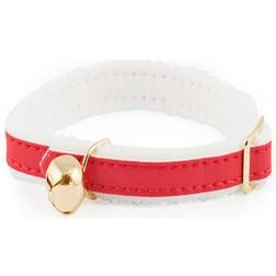 Ancol Safety Elastic Cat Collar Reflective Red