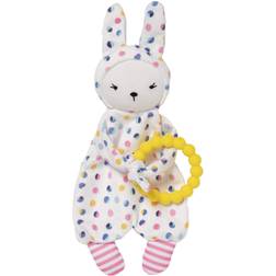 Manhattan Toy cherry blossom days baby bunny soothing mini blankie with