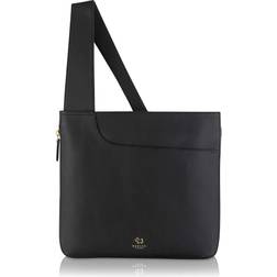 Radley London Pocket Bag Zip-Top Leather Crossbody Black/Gold Black/Gold