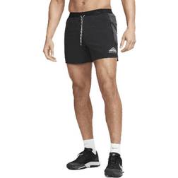 Nike Trail Second Sunrise Dri-FIT Brief Lined Running Short - Black/Dark Smoke Grey/White