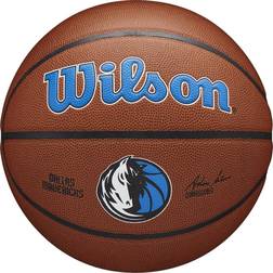 Wilson Team Alliance Dallas Mavericks Ball WTB3100XBDAL Brown 7