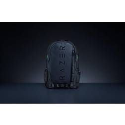 Razer Rogue V3 Backpack 15,6" Svart Version Reseryggsäck med fack för 15 tums bärbar dator Slitage- och vattentålig utsida med regnskydd, Dragtapp och vattentätt dragkedjeband