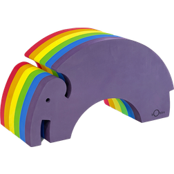 Bobles Elephant L Rainbow 55cm