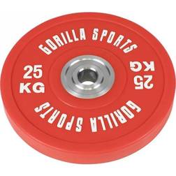 Gorilla Sports Bumper Plates 25kg