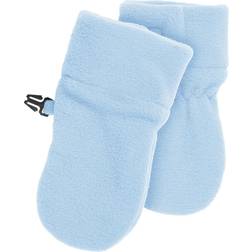 Playshoes Pale Blue Fleece Baby Mittens 6-12 month