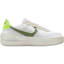Nike Force 1 W - White/Sail/Volt/Oil Green