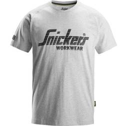 Snickers 2590 Logo T-shirt - Light Grey
