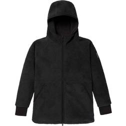 Burton Women's Minxy Zip Up Fleece - True Black Sherpa