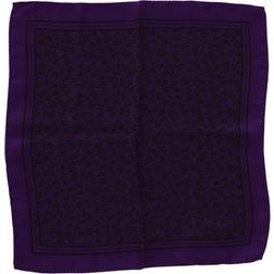 Dolce & Gabbana Square Handkerchief Men's Scarf - Purple