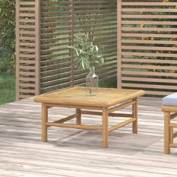 vidaXL Trädgårdsbord bambu