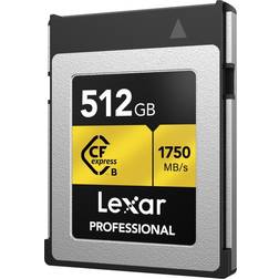 LEXAR CFexpress Pro Gold R1750/W1500 512GB