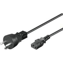 QBULK Power cable DK EDB to C13, 5m, Black