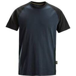Snickers Workwear Tofarvet T-shirt 2550 navy/sort, 25509504006