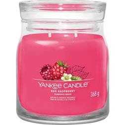 Yankee Candle Red Raspberry, Rund, Röd, Hallon, 50 Doftljus