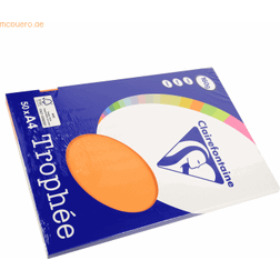 Clairefontaine PPP-papper/4158c DIN A4 klementin-orange