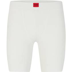 HUGO BOSS Kvinnors naiana_cyklist pyjamas_shorts, öppen vit 110, XL, Öppen vit110