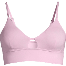 Casall Triangle Cut-Out Bikini Top - Clear Pink