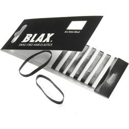 Blax Snag-Free Hair Elastics Black 8-pack