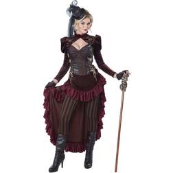 California Costumes Women's Victorian Steampunk Costume