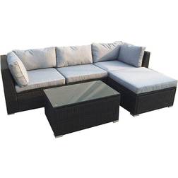 Wiksbo 6824407 Loungeset, 1 Bord inkl. 1 Soffor