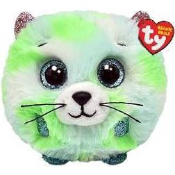 TY Puffies Evie grön Katt
