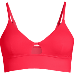 Casall Triangle Cut-Out Bikini Top - Summer Red