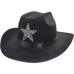 Cowboyhatt med Sheriffstjärna